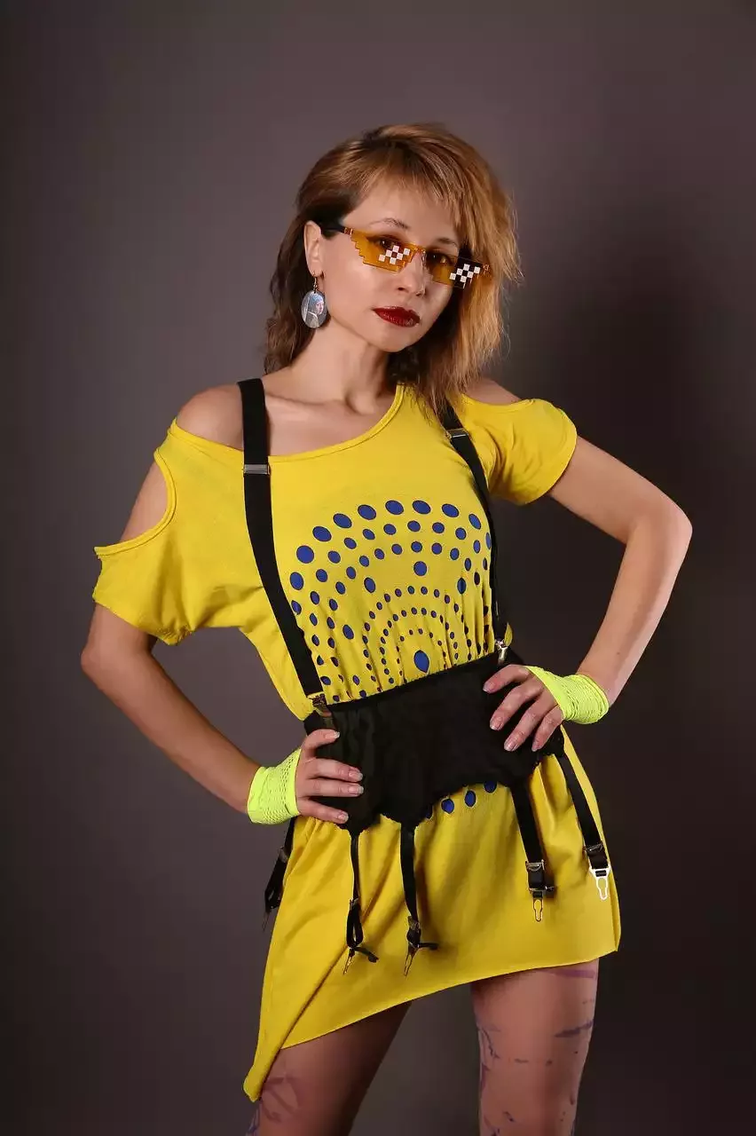 Pop Culture and Couture in the eighties‍